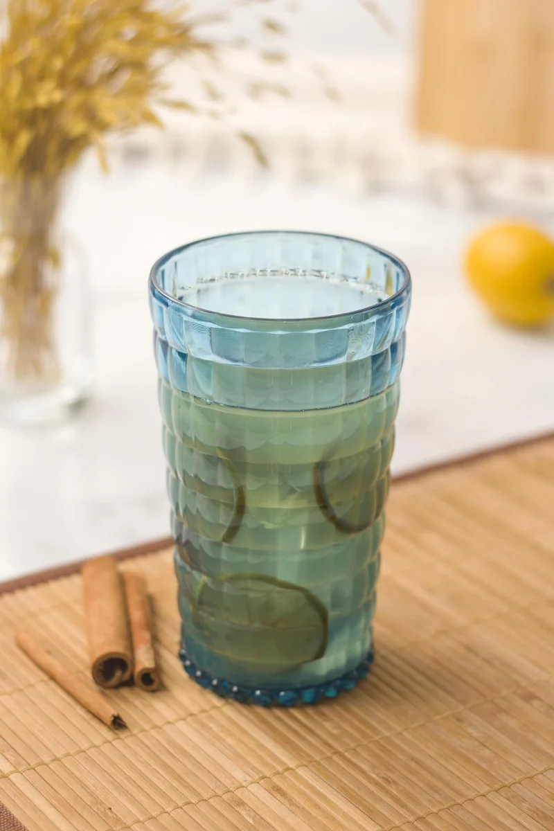 Allegra Aquamarin Bardak - 750 ml Tekli Akrilik Malzeme - Cam Değildir Kırılmaya Dayanıklı
