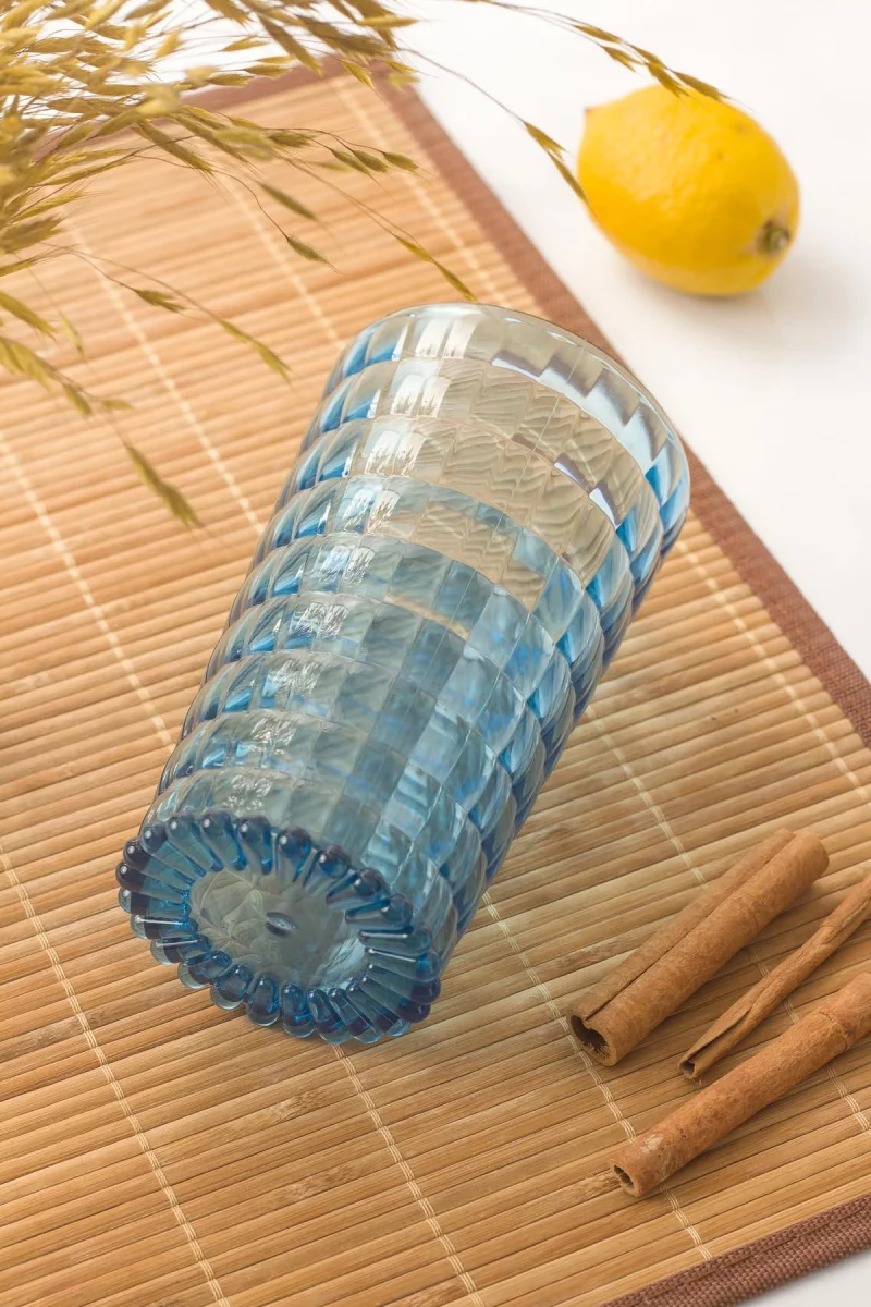 Allegra Aquamarin Bardak - 750 ml Tekli Akrilik Malzeme - Cam Değildir Kırılmaya Dayanıklı