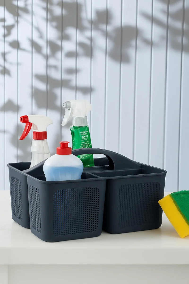 Bölmeli Deterjanlık Organizer Füme