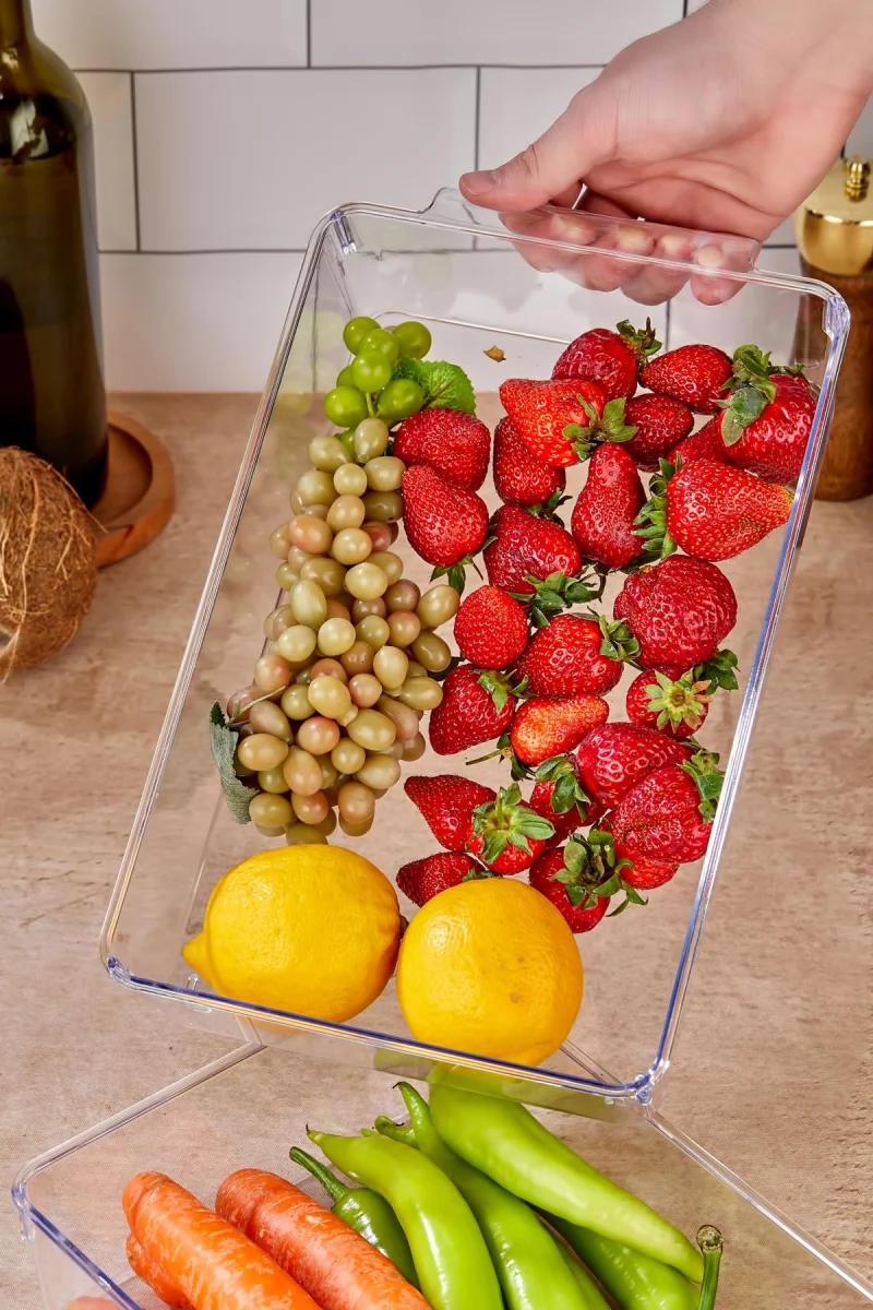 3 Lü Buzdolabı Organizeri & Buzdolabı Düzenleyici 3 lt