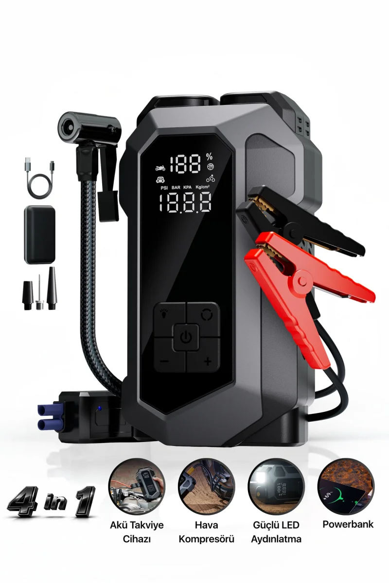 Jump Starter 4in1 16000mAh