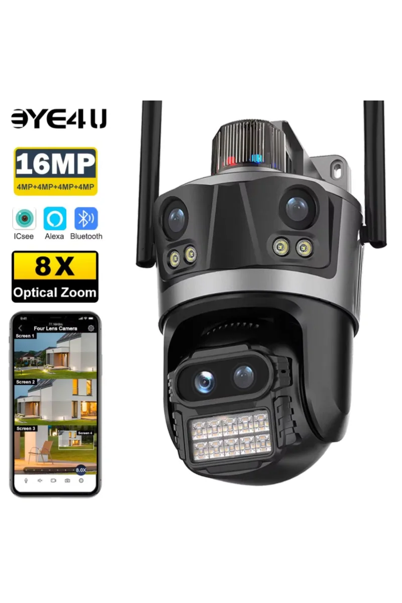 CMR57 8K 16MP 4 Lens - 3 Ekran
