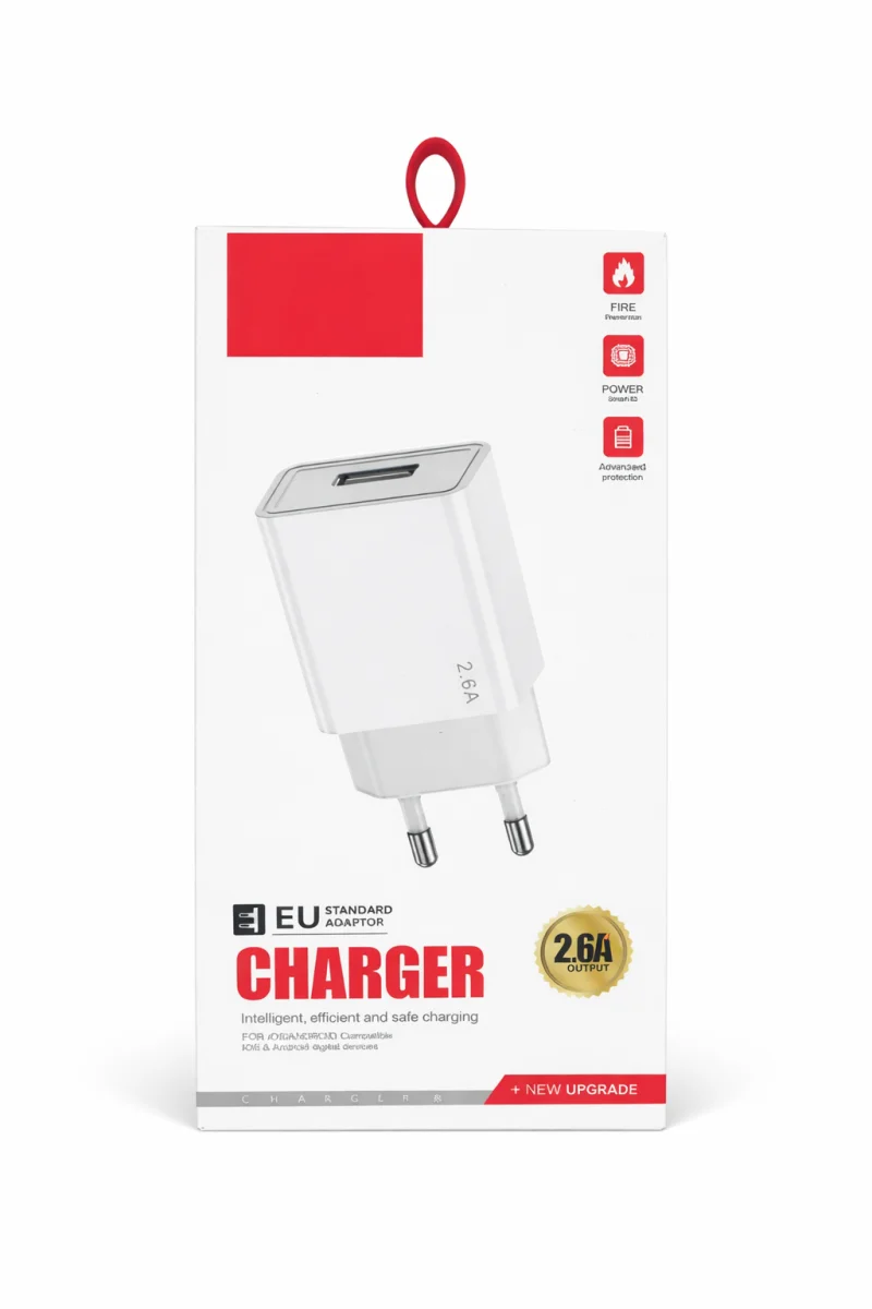 USB Sarj Adaptoru 2.6A - EU Standart