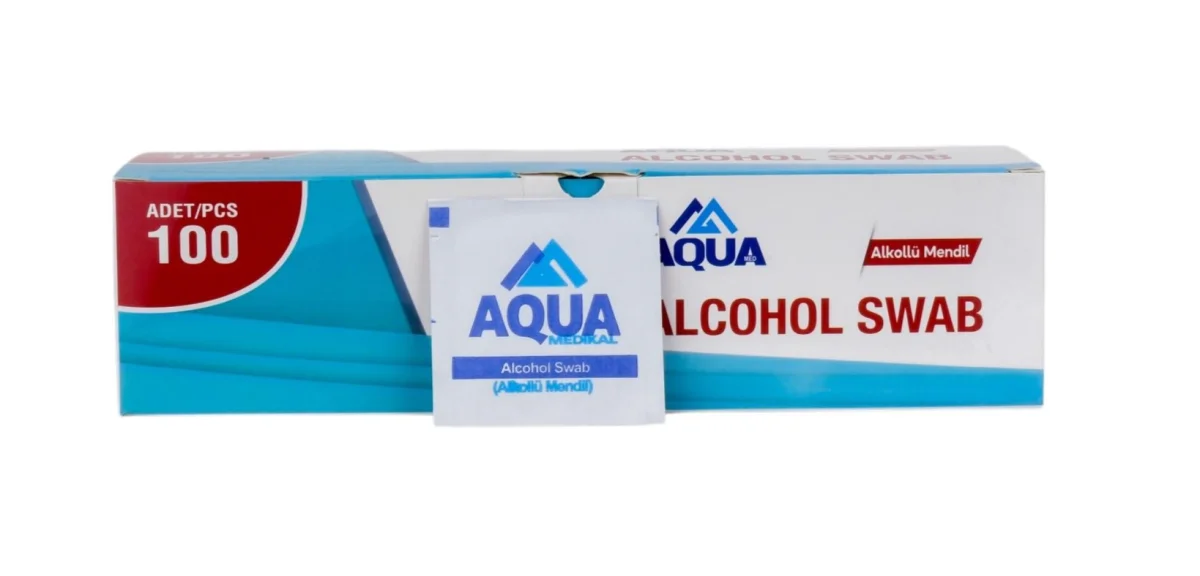 Alkollü Mendil (Alcohol Swab) - 100 Adet