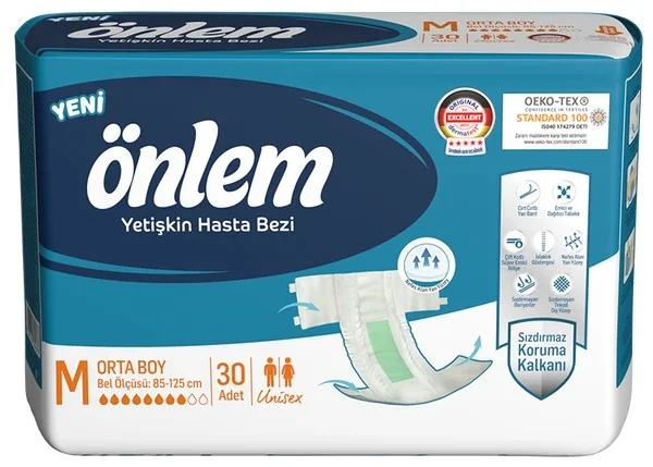 Belbantlı Yetişkin Hasta Bezi - M - 30'lu
