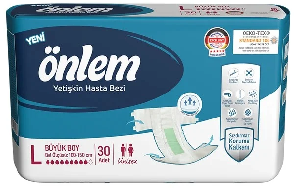 Belbantlı Yetişkin Hasta Bezi - L - 30'lu
