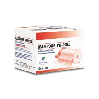 PU ROLL - 10m X 10cm Su Geçirmez Rulo Flaster Yara Örtüsü
