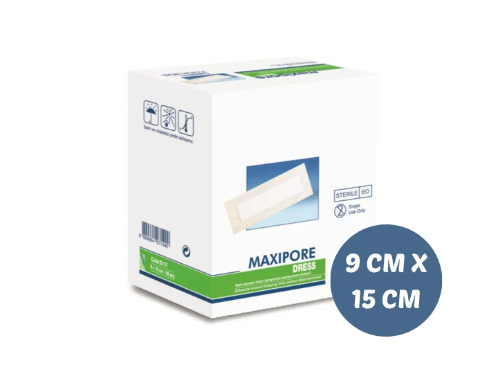 DRESS - Pedli Nonwoven Yara Örtüsü 9CMx 15 cm Steril