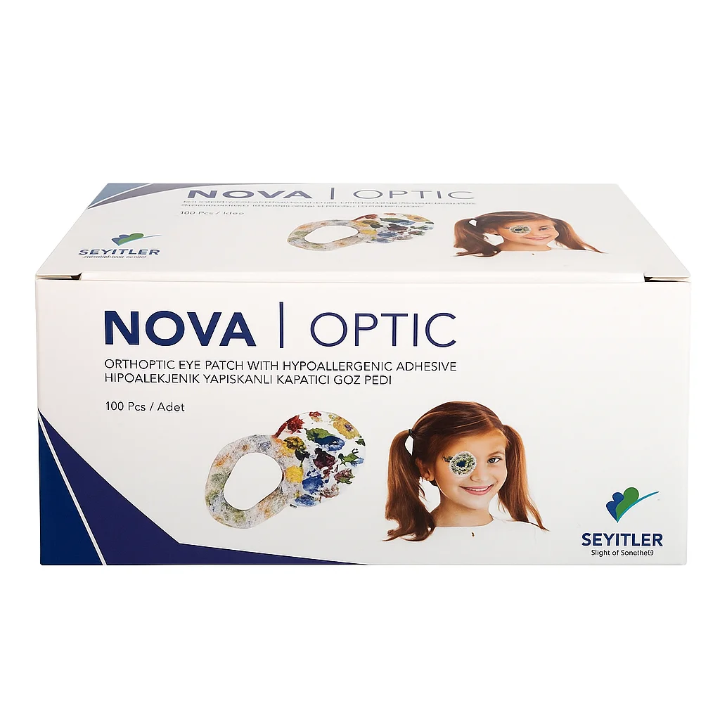 NOVA OPTİK - Göz Pedi Çocuk - (100'lü Kutu)
