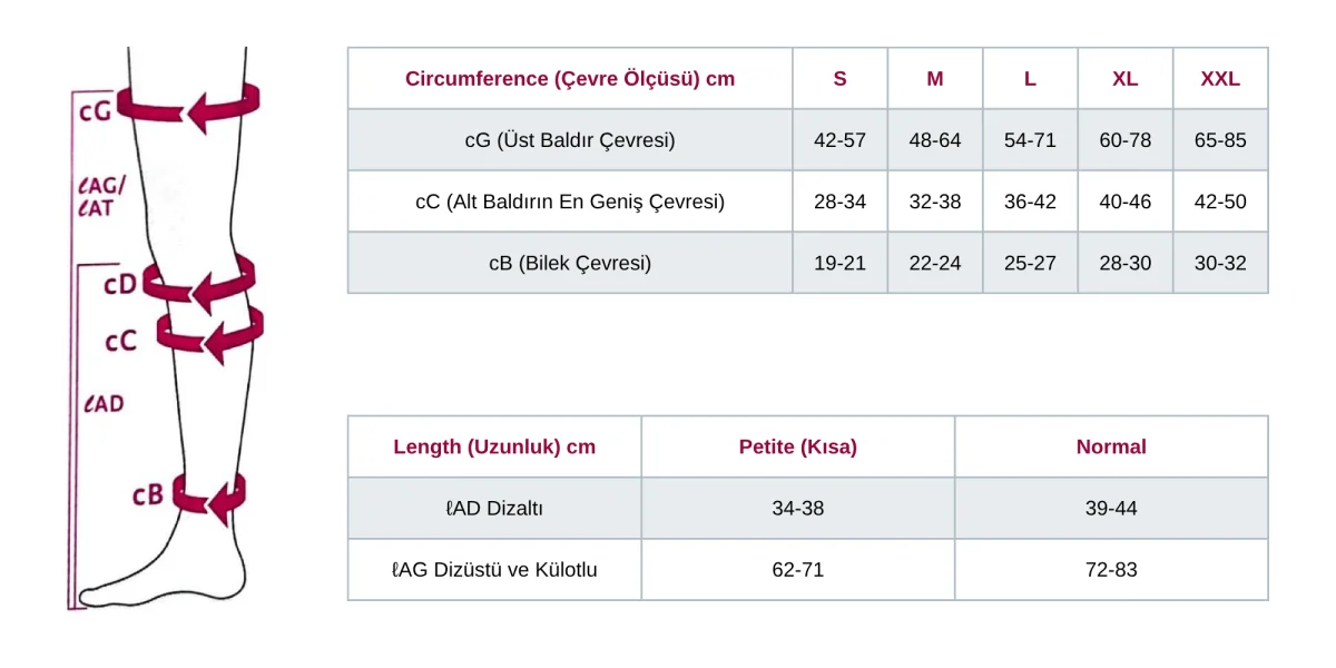 Dizaltı Varis Çorabı - CCL1 - Burnu Kapalı - Bej - Small