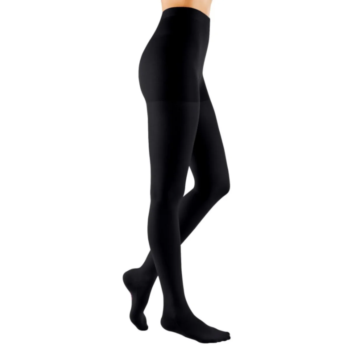 Mediven Plus Külotlu Varis Çorabı - CCL2 - Burnu Kapalı - Siyah - 2 Numara