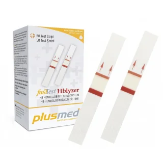 Fasttest Hblyzer Hemoglobin Ölçüm Stripi 50