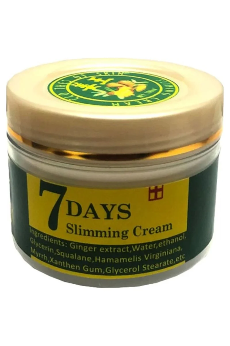7Days Ginger Miracle Slimming Cream Istenmeyen Yağlara Parçalayıcı Kremi 100 ml