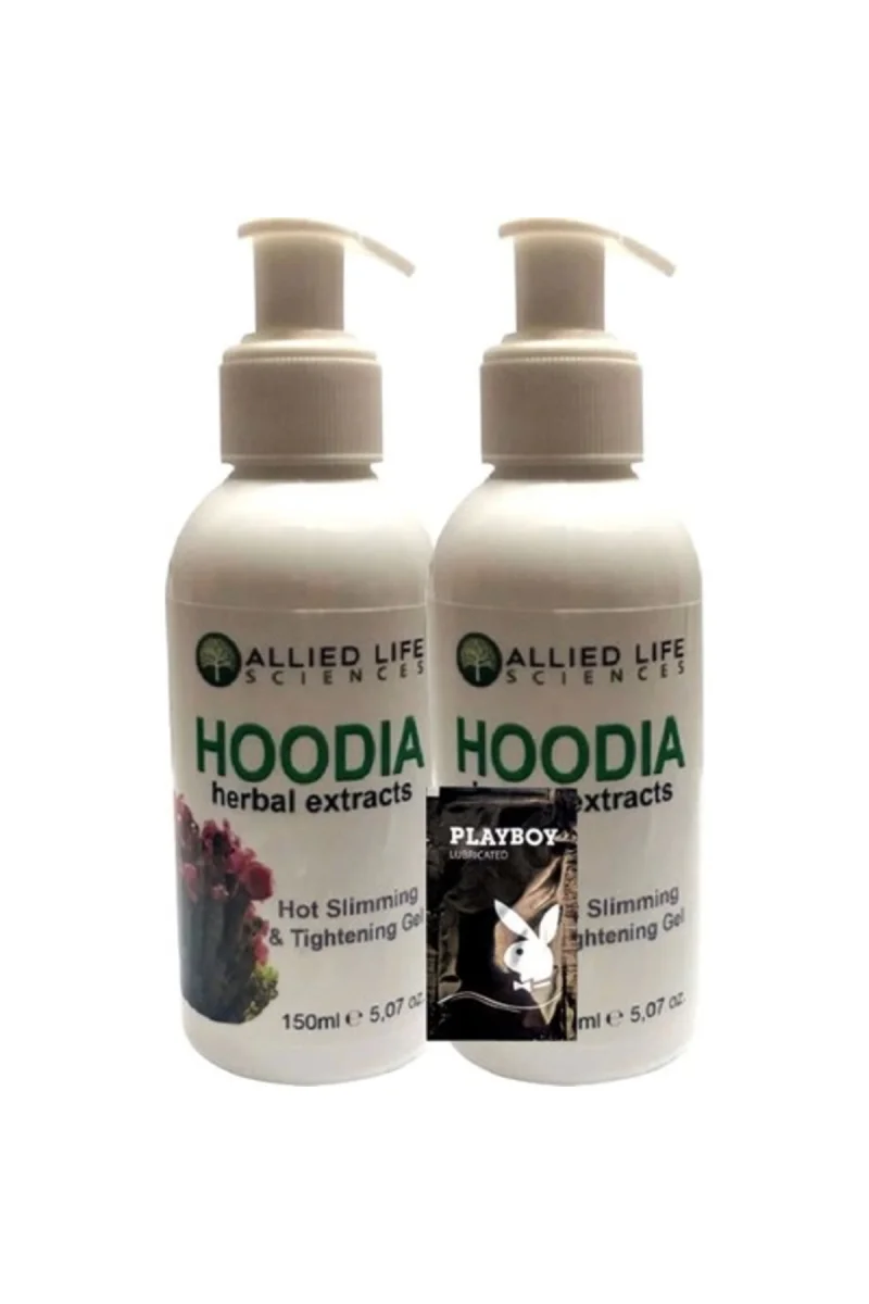 Allied Life Sciences Hoodia Herbal Extracts Hot Slimming & Tightening 150 ml x 2 adet + Jel