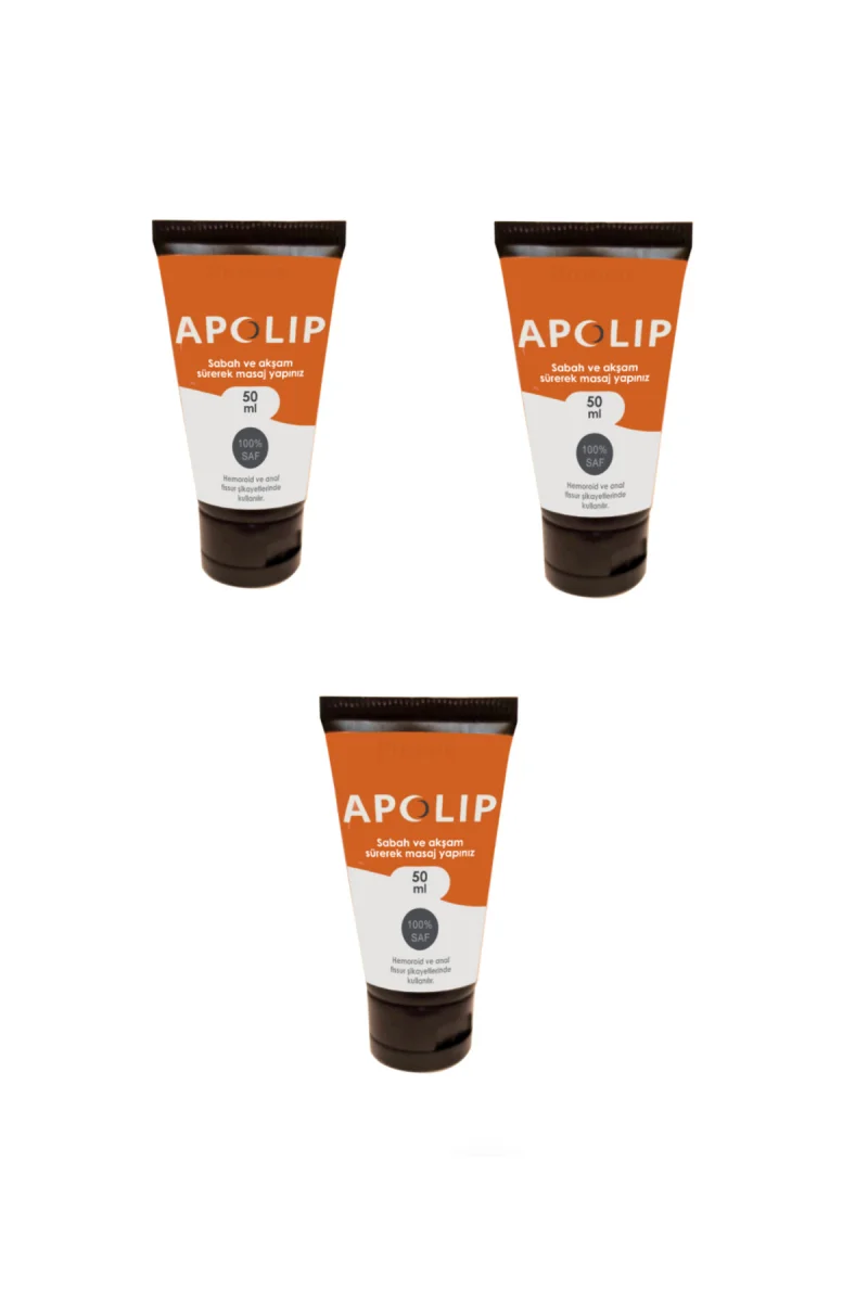 Apolip Kremi 50ml 3 Adet