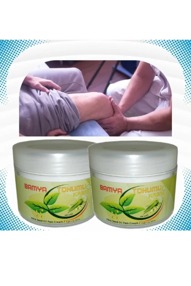 Bamya Tohumu Yağlı Masaj Kremi 100 ml x 3 adet