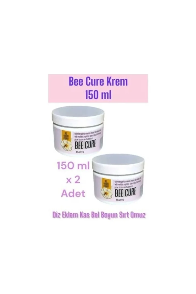 Bee Cure Krem Rahatlatma Bakım Kremi  150 ml x 2 Adet