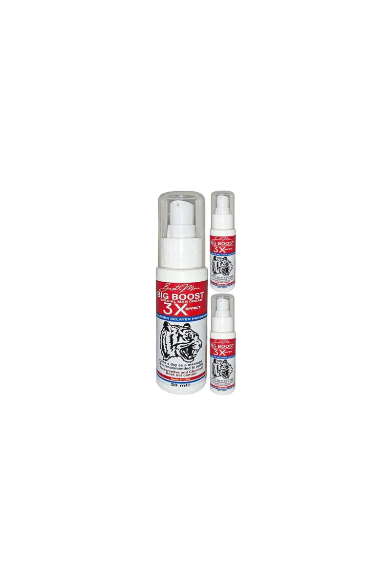 Bigboost Cream 3 Adet 50 ml Erkeklere Özel 3xeffect