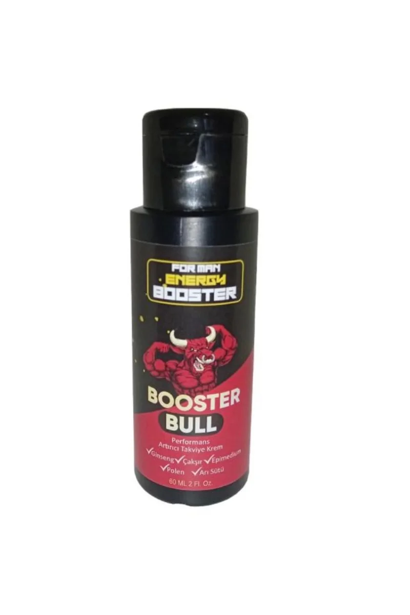 Booster Bull Erkek Için Sertleşmeli Masaj Ve Bakım Kremi 60ml X 1 Adet