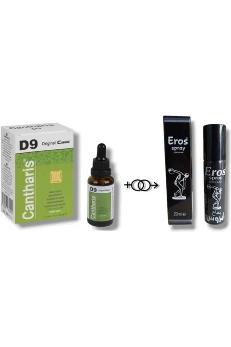 Cantharis D9 Kadınlara Özel Damla + Eros Sprey