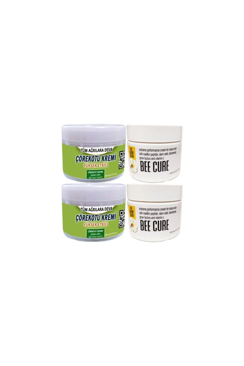 Çörek Otu Rahatlatıcı Bakım Kremi 2x150 ml+Bee Cure Krem 2x150 ml