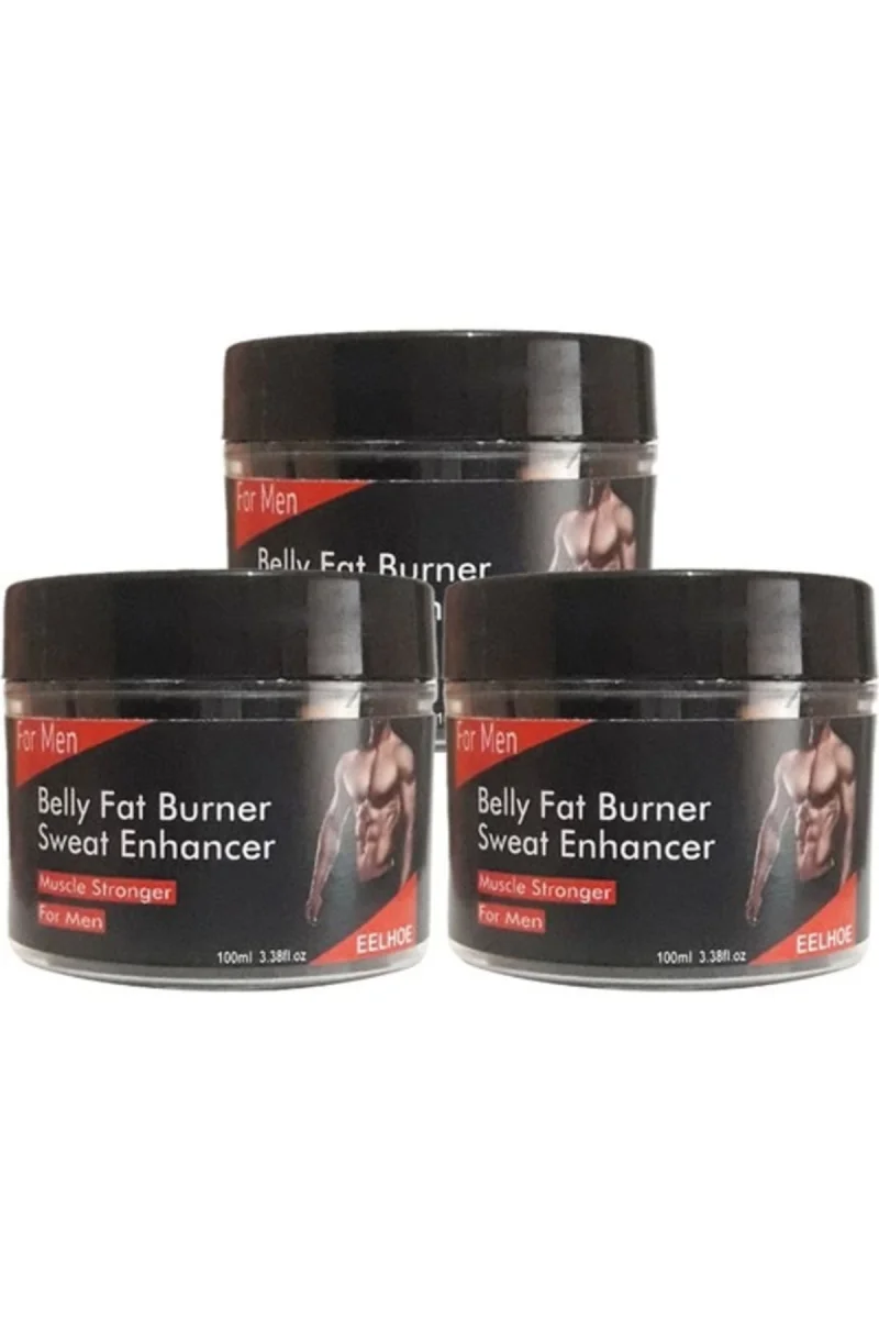 Eelhoe Belly 3'lü Adet Sweat Enhancer Erkeklere Özel Kremi 100 ml