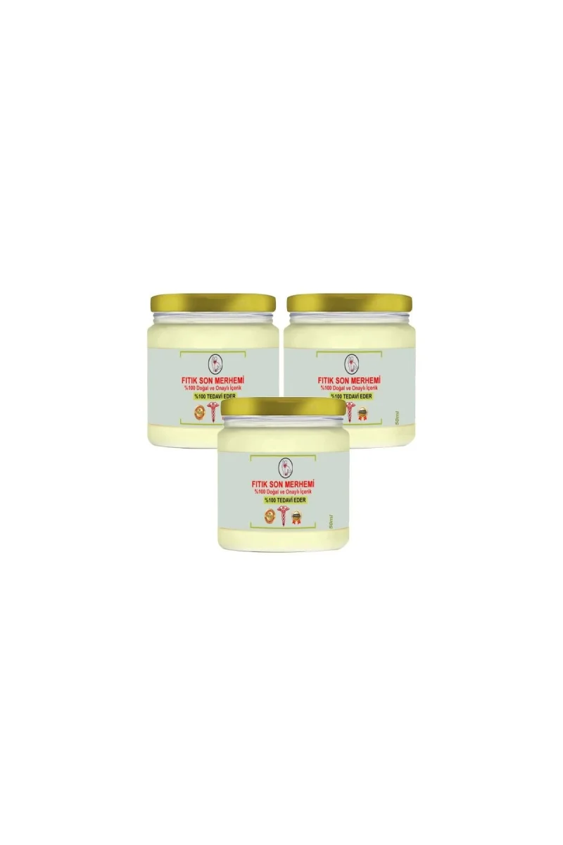 Fıtık Son Merhemi Mucizevi Tamamen Doğal  Etkili Rahatlatıcı Masaj Kremi 50 ml X 3 Adet