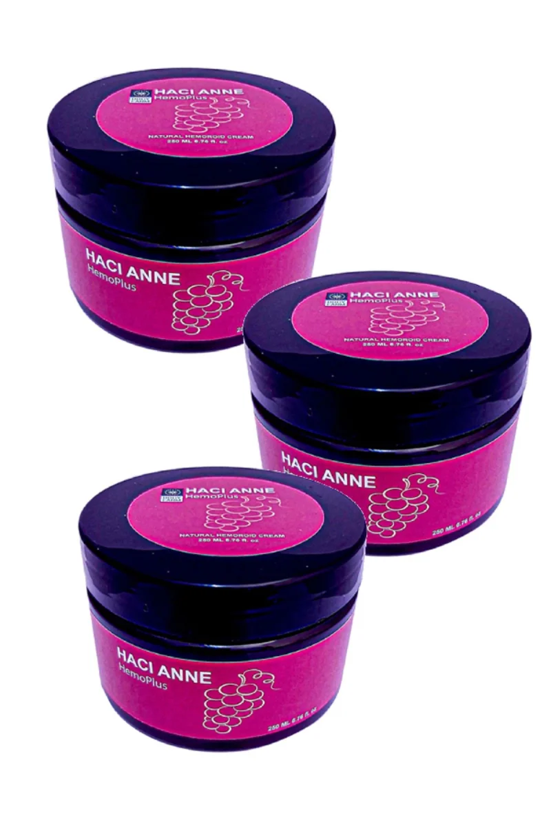 HacıAnne Hemo Genital Bolge Bakım Kremi 200 ml X 3 adet