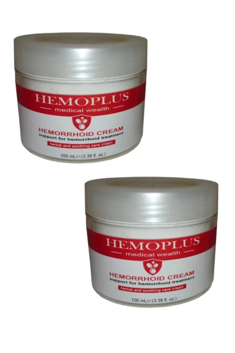 Hemoplus Rahatlatıcı  Masaj Bakım Kremi 100 ml 2 Adet