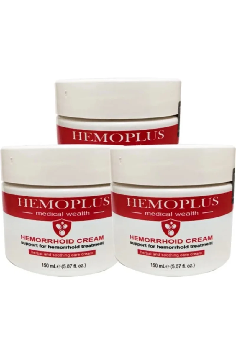 Hemoplus Rahatlatma Kremi Büyük Boy 3ADET 150 ml