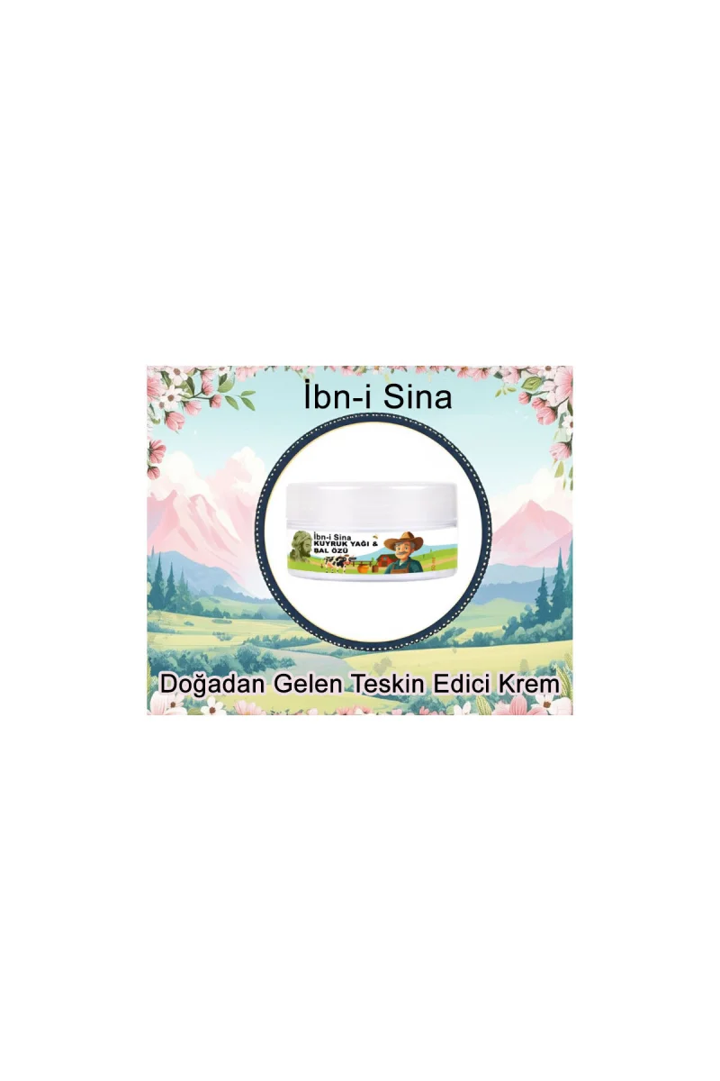 İbni Sina Rahatlatıcı Kuyruk Yağı&Bal Özü Bakım Masaj Kremi 50 ml+Çörek Otu Yağ ile