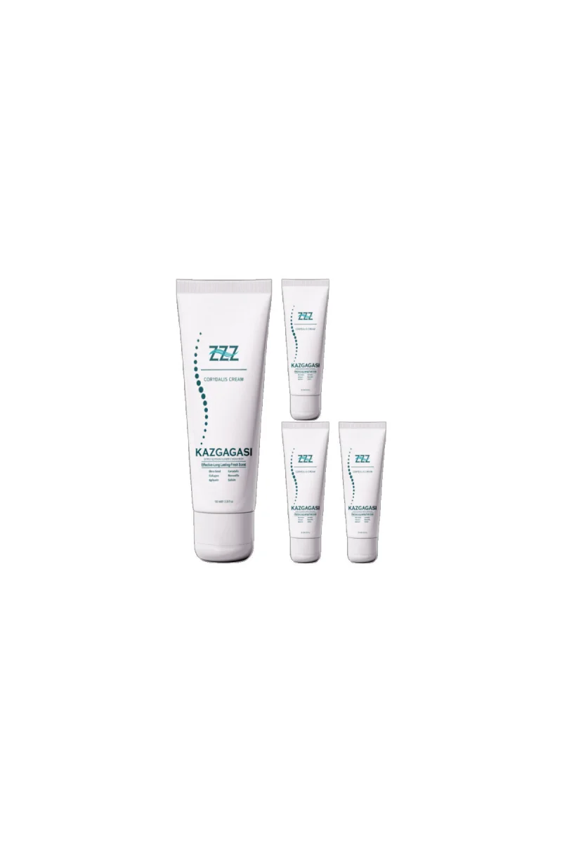 Kaz Gagası Özel Karışımlı Krem 4x100 ml Rahatlatıcı Masaj kremi