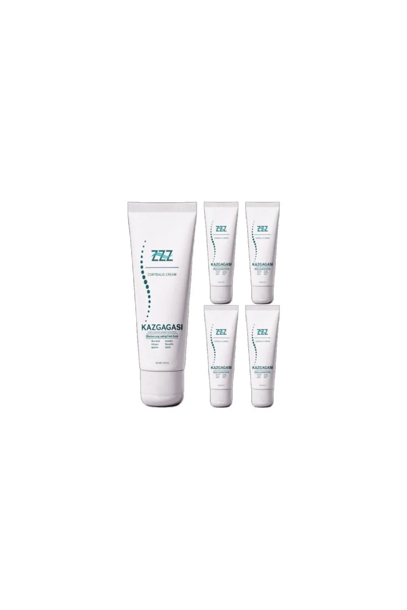 Kaz Gagası Özel Karışımlı Krem 5x100 ml Rahatlatıcı Bakım Kremi