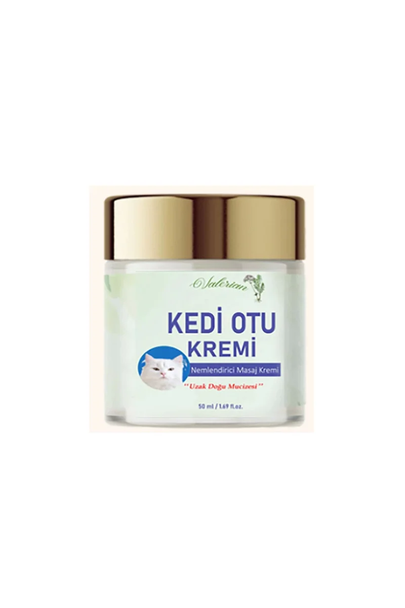 Kedi Otu Kremi 50 ml Kafur Ağacı Yağı İçerikli Rahatlatıcı Krem