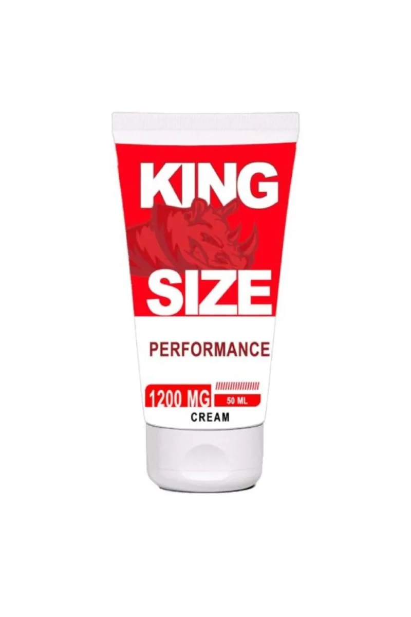 King Size 1200mg Erkeklere Özel Yoğun Sertlestiricli Bakım Masaj Kremi 50 ml X 1 Adet