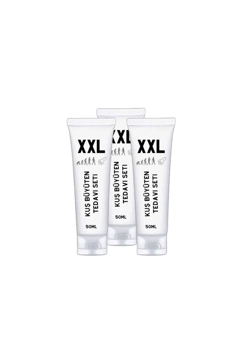 Kuş Büüyütücü XXLCream Men Enlarger 3 Tane 50 ml Erkeklere Özel Boyut Kremi