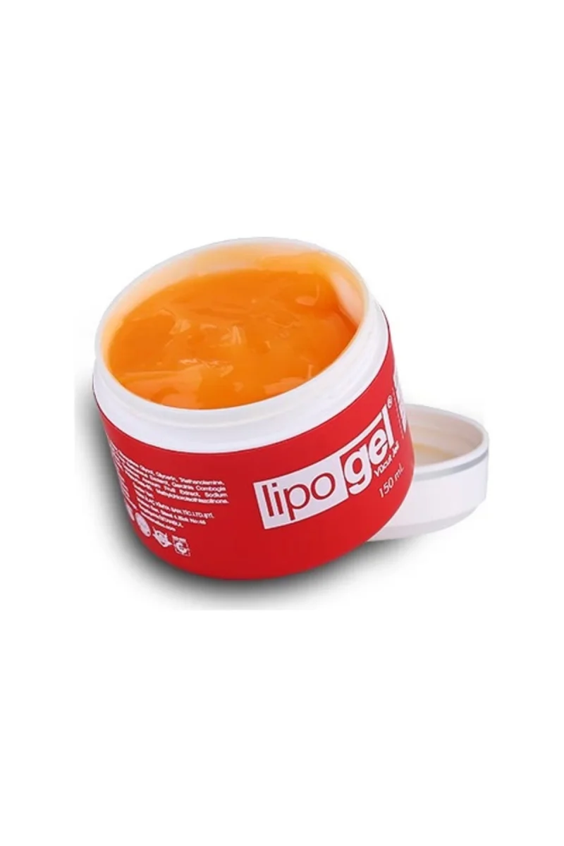 Lipogel Lipo Jeli Bandrollü Lipo Gel Bölgesel Kullanım Jeli 150ml