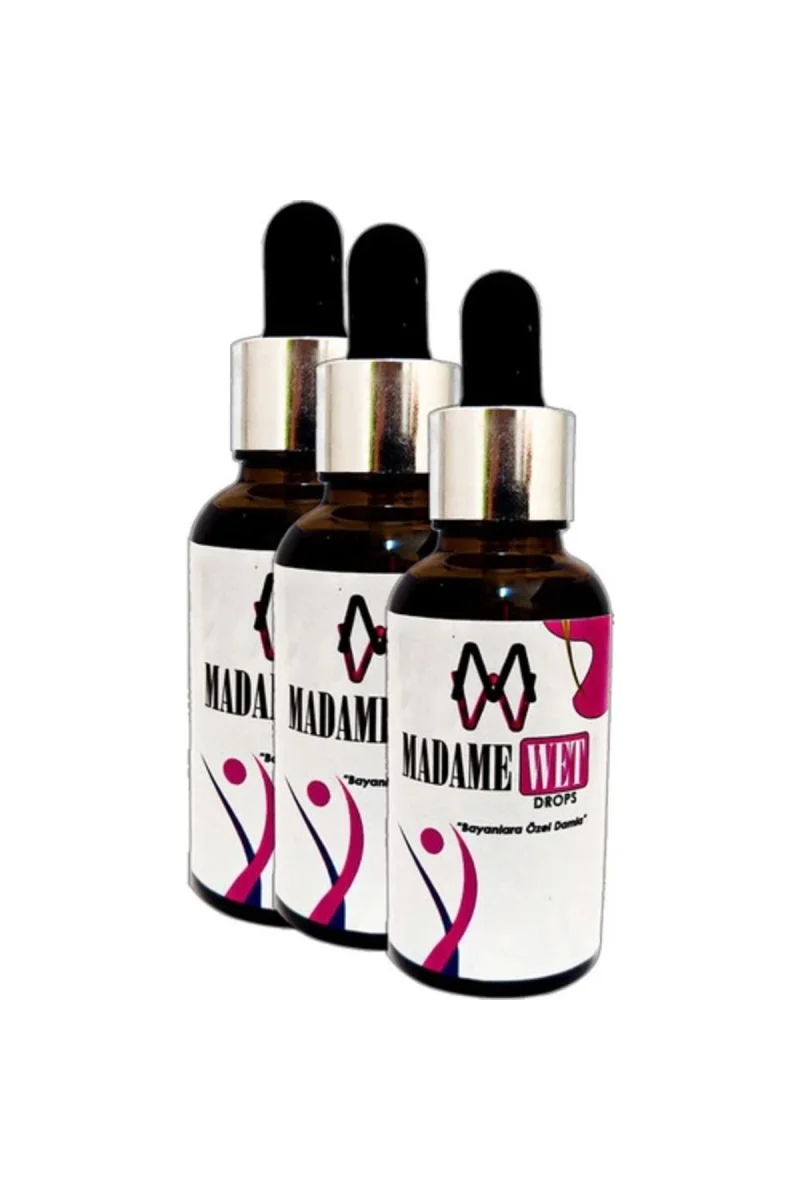 Madamewet Üç Adet 30 ml Yetşkin Bayanlara Özel Xxx Damla