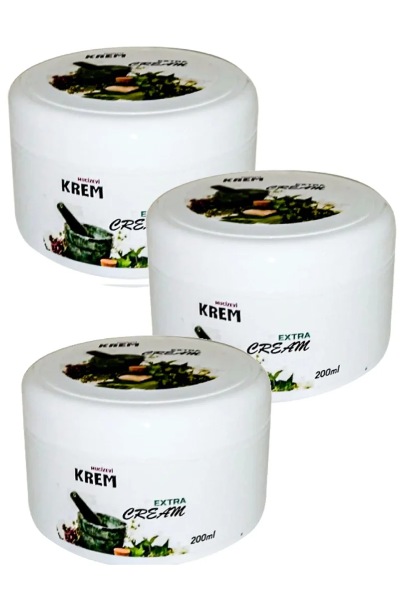 Mucizevi Krem Etkili Rahatlatıcı Bakım Kremi 200 ml x 3 adet
