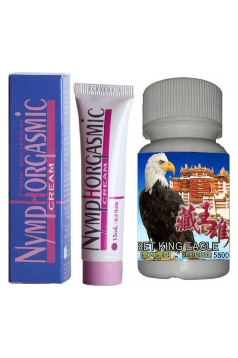 Nymphorgasmic 15 Ml. Cream Kremi + T10 Hapı 10 Lu Kapsül