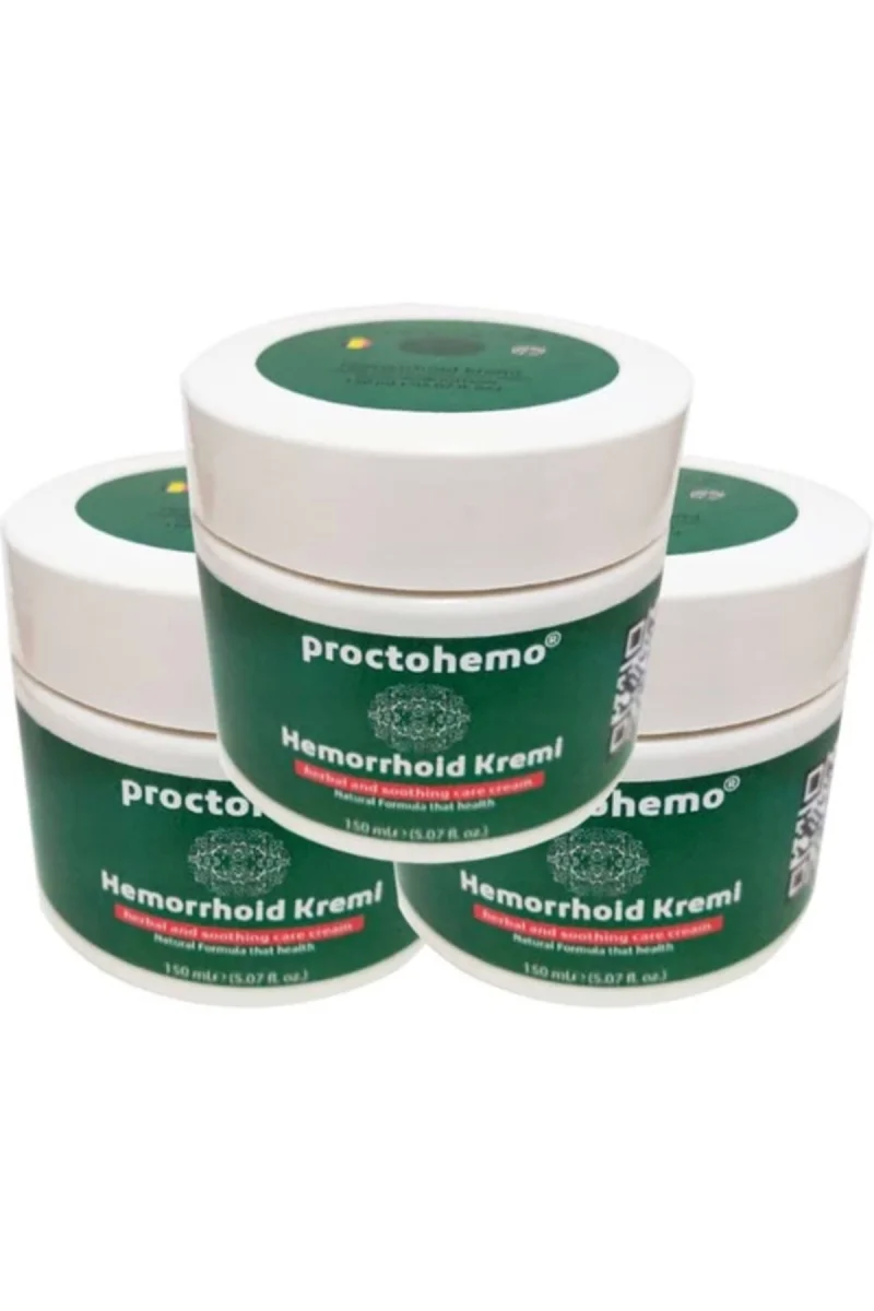 Proctohemo Kişisel Krem Büyük Boy 150 ml x 3 adet