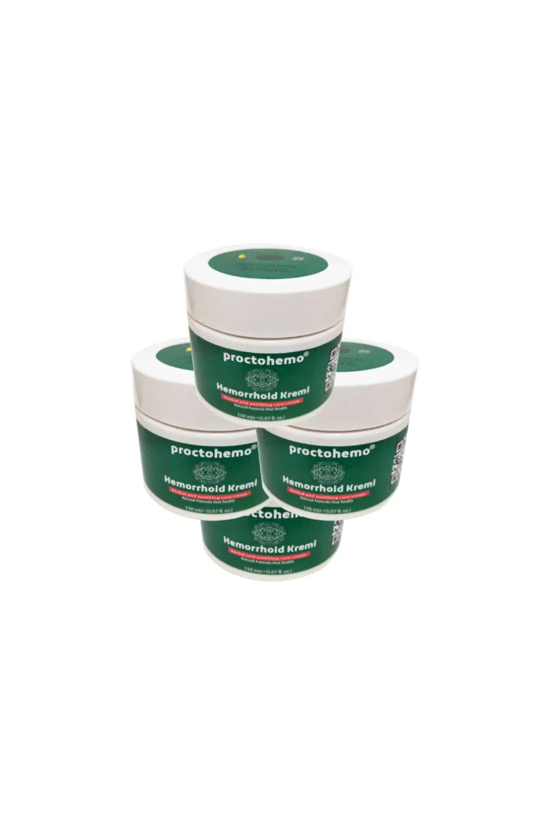 Proctohemo Rahatlatıcı Bakım Kremi 4 Adet 150 ml Büyük Boy