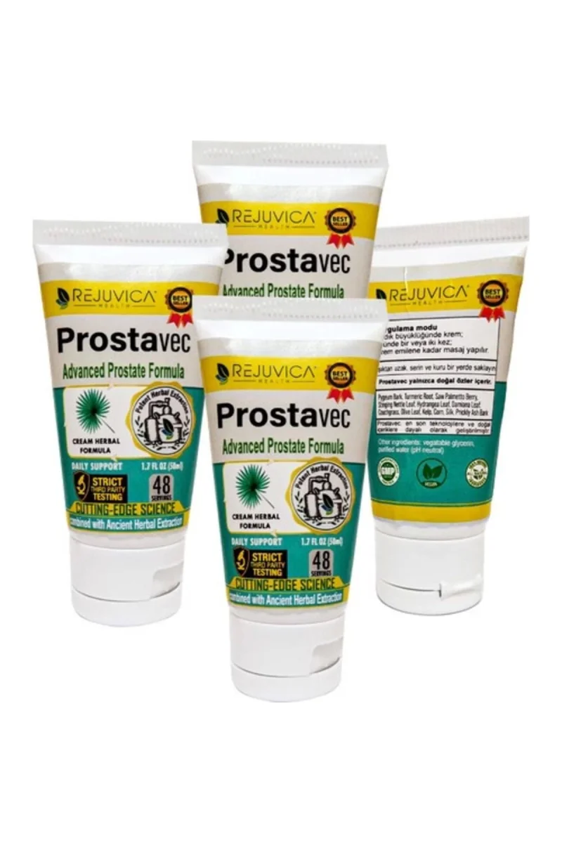 Prostavec Erkeklere Özel Krem 50 ml x 4 adet