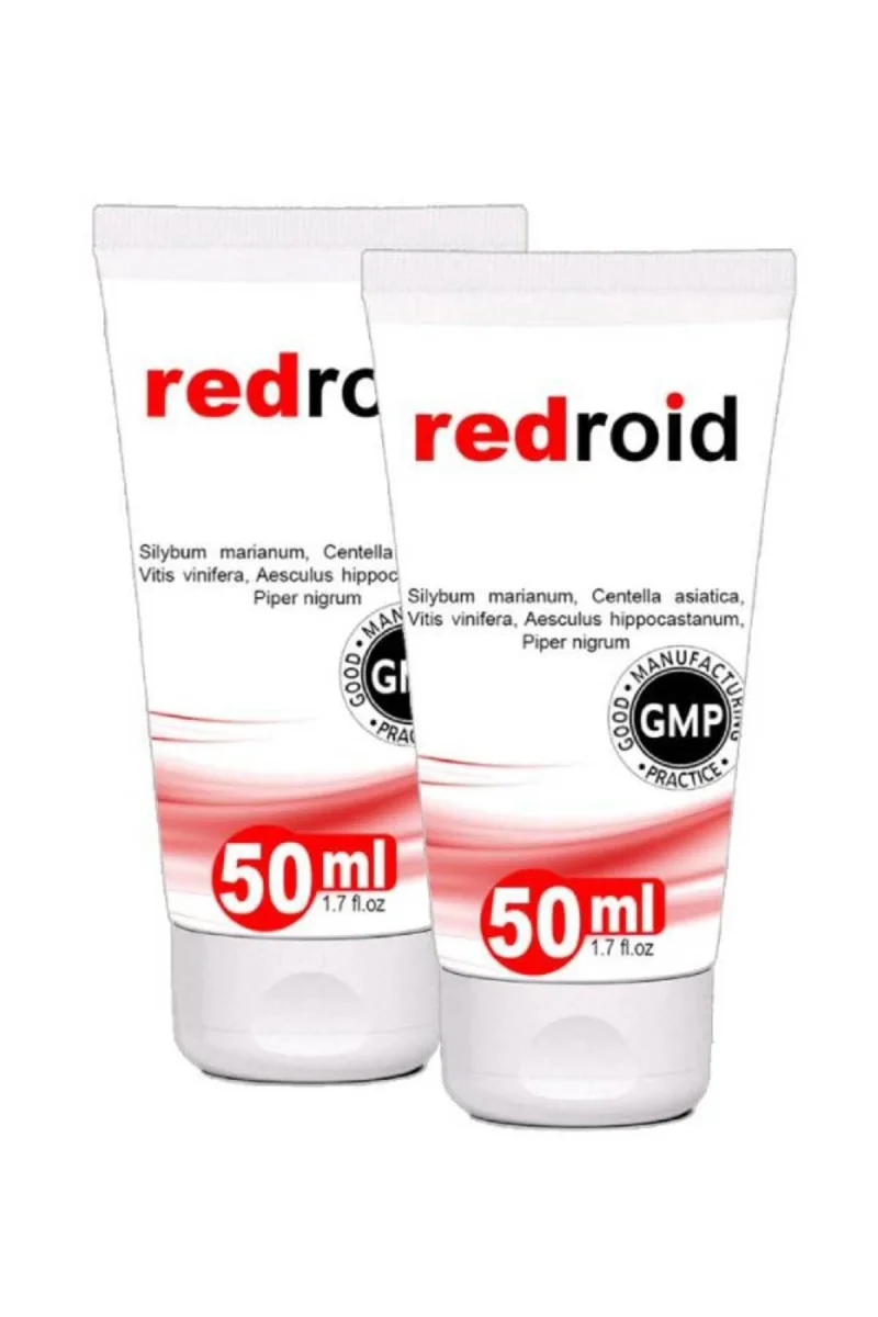 Redroıd  Doğal Özel Masaj Bakım Kremi 50 ml x 2 adet