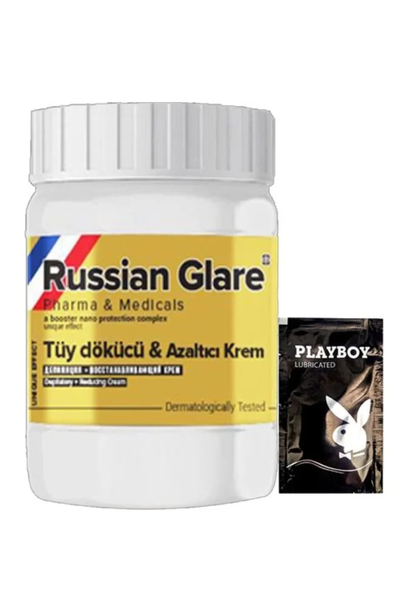 Rusian Glare Nano 50 Ml  Rus Merhemi Tüy Kremi+ Yanında Jel