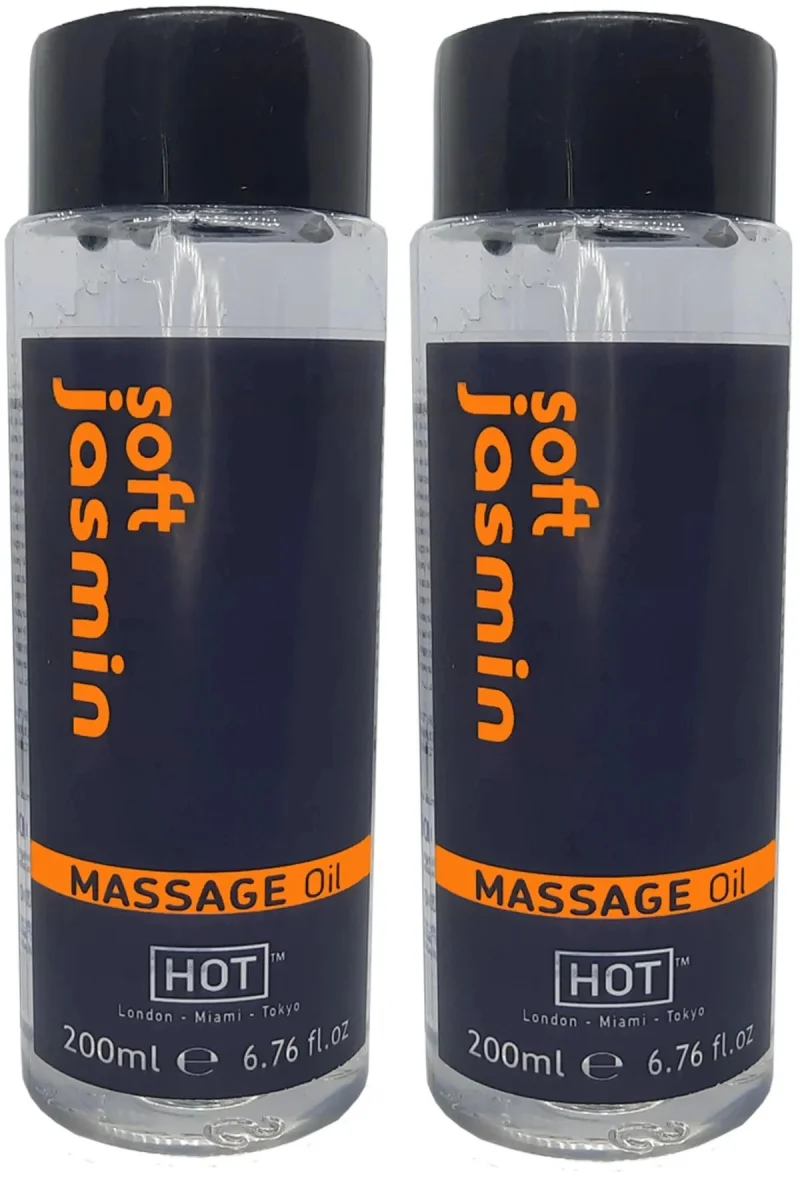Soft Jasmin Massage Oil 400 ml Aromalı rotik Masaj Yağı X 2 ADET