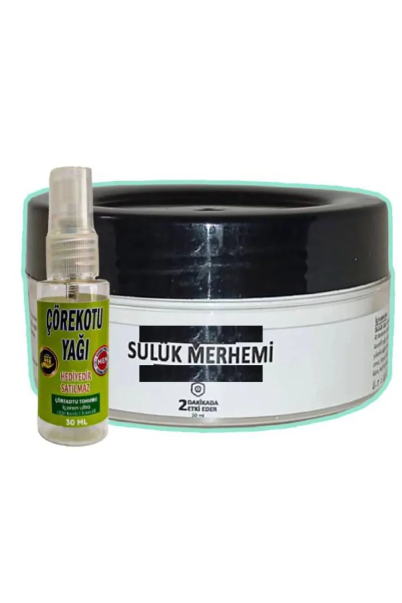 Sülük Merhemi Bakım Kremi 50 ml+30 ml Çörek Otu Yağ ile