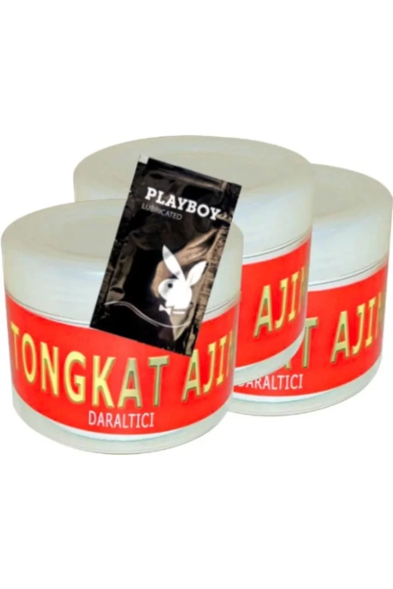 Tongkat Ajimat 3lü Adet Madura Kadın Özel Pres Kremi 100 Ml + 1 Adet Jel Hediye