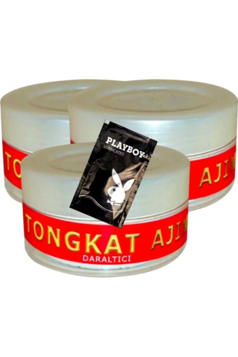 Tongkat Ajimat 3lü Adet Madura Kadın Özel Pres Kremi 50 Ml + 1 Adet Jel Hediye