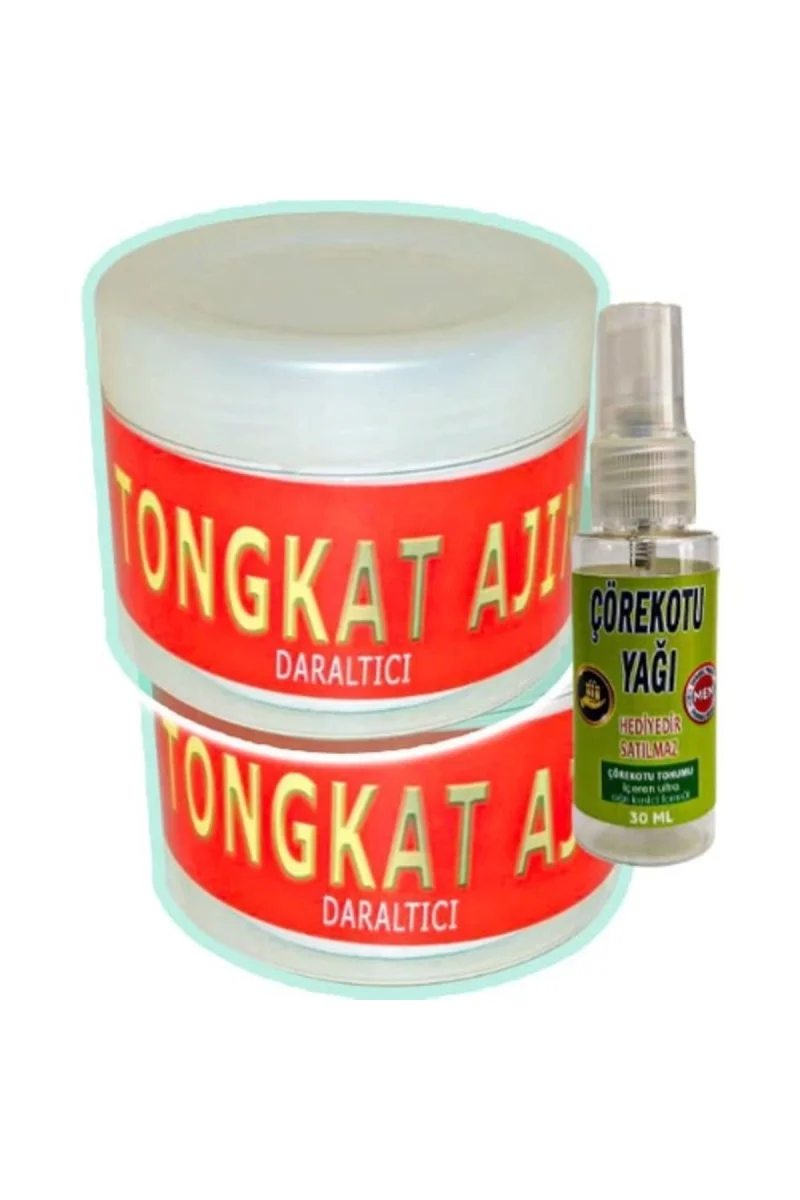 Tongkat Ajimat Madura 2ad 100 Ml Wagına Pres Şekilleme Kremi + Yanında 30 Ml Çörek Otu Yağı